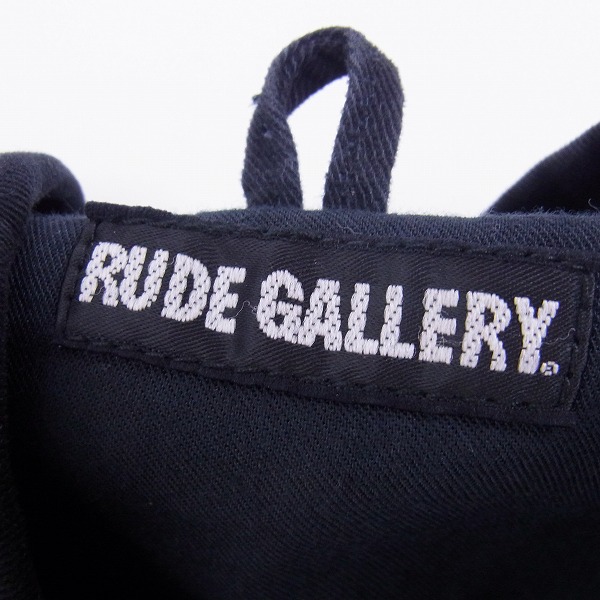 実際に弊社で買取させて頂いたRUDE GALLERY/ルードギャラリー コットン ライダースジャケット Sの画像 2枚目