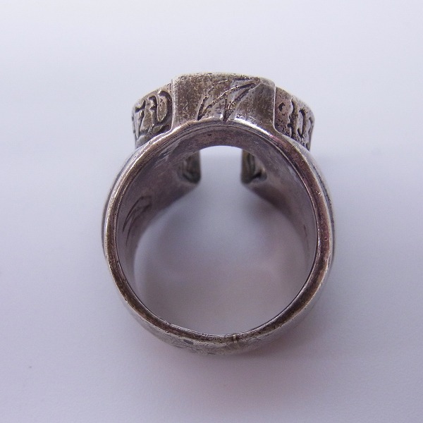 実際に弊社で買取させて頂いたCRAZY PIG/クレイジーピッグ ラージ ホースシューリング/14.5号 の画像 3枚目