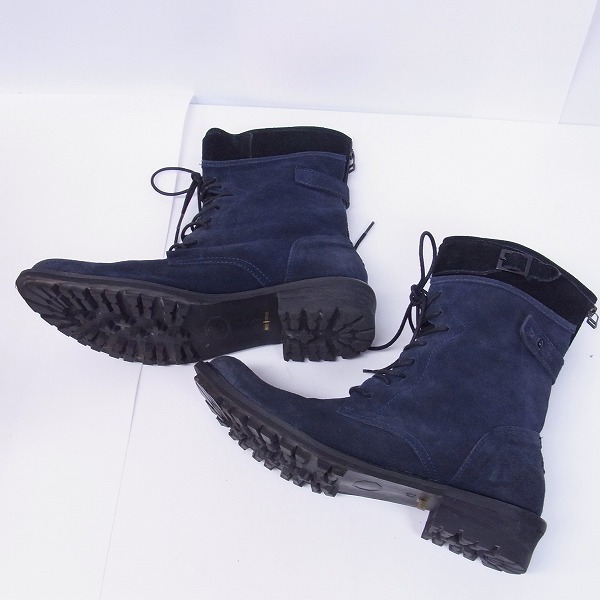 実際に弊社で買取させて頂いたBUFFALO BOBS/バッファローボブズ EAGLE CLAW/イーグルクロー スエード レザー レイヤードブーツ/43の画像 3枚目