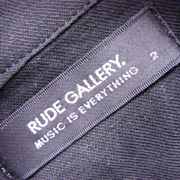 実際に弊社で買取させて頂いたRUDE GALLERY/ルードギャラリー ボーリングシャツ 2の画像 2枚目