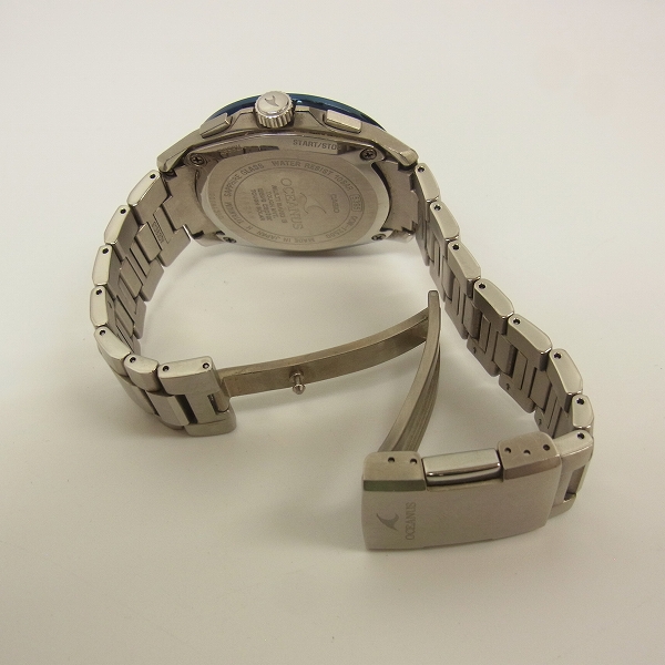 実際に弊社で買取させて頂いたCASIO OCEANUS/カシオ オシアナス ソーラー 電波時計 OCW-T2500C-7AJFの画像 3枚目