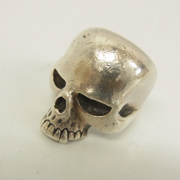 実際に弊社で買取させて頂いたCRAZY PIG/クレイジーピッグ　ラージエビルスカル リング シルバー/13号