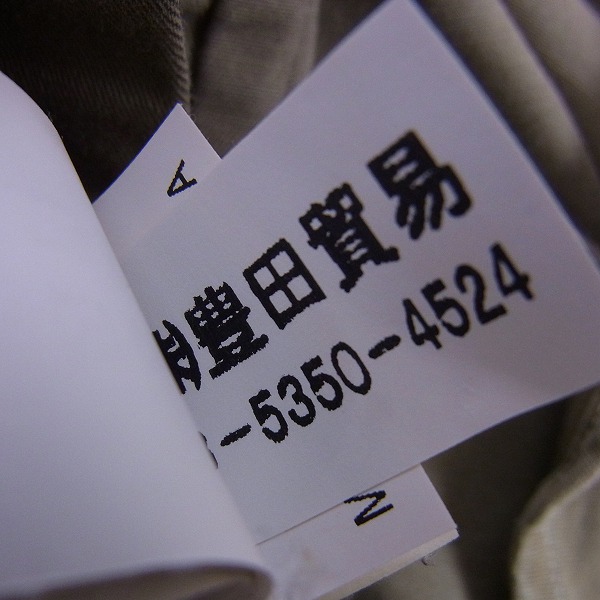 実際に弊社で買取させて頂いたC.P.COMPANY/シーピーカンパニー ボタン シャツ CPU0177/Lの画像 5枚目