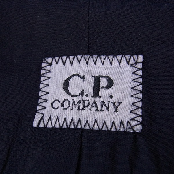 実際に弊社で買取させて頂いたC.P.COMPANY/シーピーカンパニー ラム レザー ジャケット/50の画像 2枚目