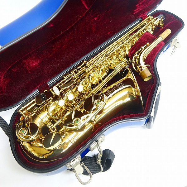 実際に弊社で買取させて頂いた【詳細不明】SELMER/セルマー アルトサックス SuperAction SA80 Serie Ⅱ MEYER 5Mマウスピース/不明リガチャー付き