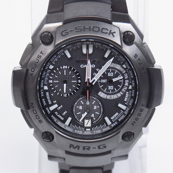 実際に弊社で買取させて頂いたG-SHOCK/Gショック MR-G クロノグラフ 電波ソーラー チタン MRG-8000B-1AJF