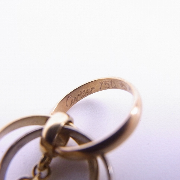 実際に弊社で買取させて頂いたCARTIER/カルティエ トリニティ ブレスレット 750/18K/YG ブレスレットの画像 3枚目