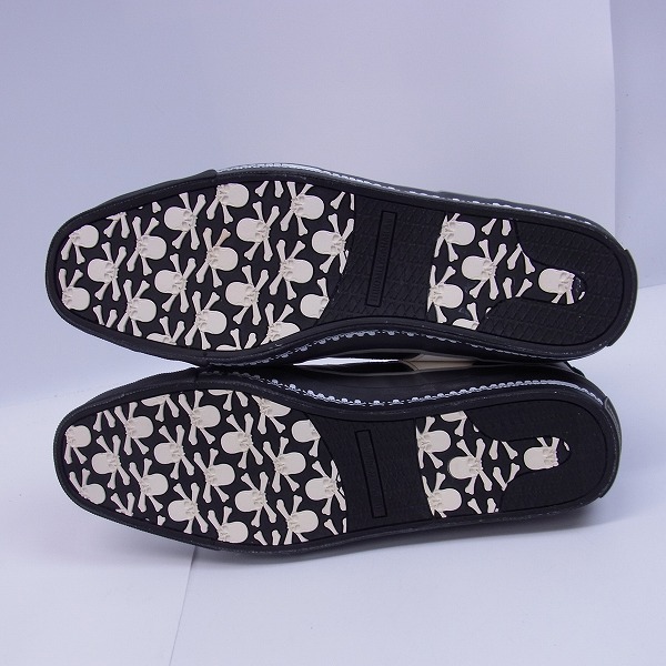 実際に弊社で買取させて頂いたHIROMU TAKAHARA/ヒロムタカハラ センタージップスカルライン ハイカットスニーカー 42の画像 2枚目