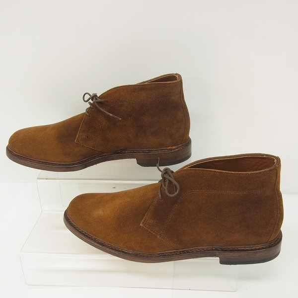 実際に弊社で買取させて頂いたAllen Edmonds/アレンエドモンズ DUNDEE/ダンディ SNUFF SUEDE/スウェード チャッカブーツ 1517/9.5Dの画像 3枚目