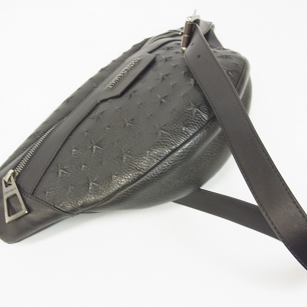 実際に弊社で買取させて頂いたJIMMY CHOO/ジミーチュウ スターエンボス ボディバッグの画像 2枚目