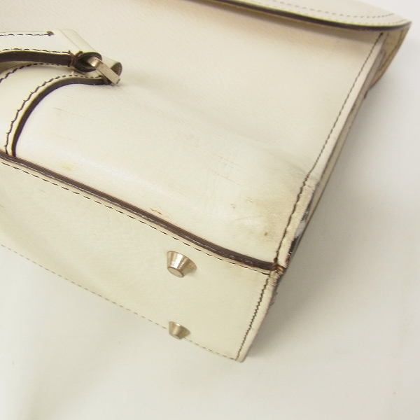実際に弊社で買取させて頂いたChristian Dior/クリスチャンディオール レザーショルダーバッグの画像 6枚目