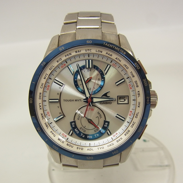 実際に弊社で買取させて頂いたCASIO OCEANUS/カシオ オシアナス ソーラー 電波時計 OCW-T2500C-7AJFの画像 1枚目