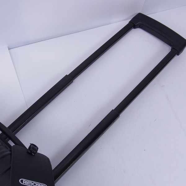 実際に弊社で買取させて頂いたRIMOWA/リモワ サルサ キャビンマルチホイール 4輪ブラック/810.52/35Lの画像 8枚目