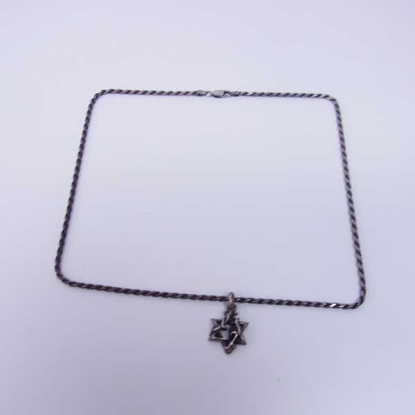 実際に弊社で買取させて頂いたDEAL DESIGN/ディールデザイン ヘックススター ペンダント ネックレス/ラージの画像 5枚目