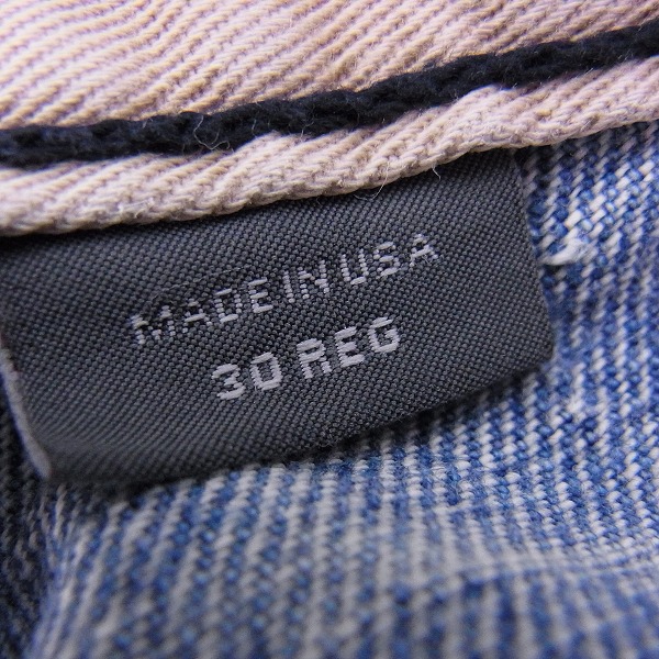 実際に弊社で買取させて頂いたARMANI EXCHANGE/アルマーニエクスチェンジ ダメージ加工デニムパンツ AX259/30の画像 4枚目