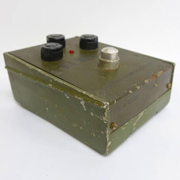 実際に弊社で買取させて頂いた【動作確認済】Electro-Harmonix/エレクトロハーモニクス SOVTEK BIG MUFF π ロシア製 トーンフォント エフェクターの画像 5枚目
