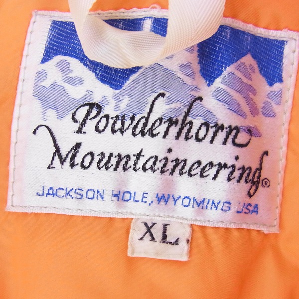 POWDER HORN/パウダーホーン ビンテージ ダウンジャケット/XLの買取実績 ブランド買取専門店リアクロ