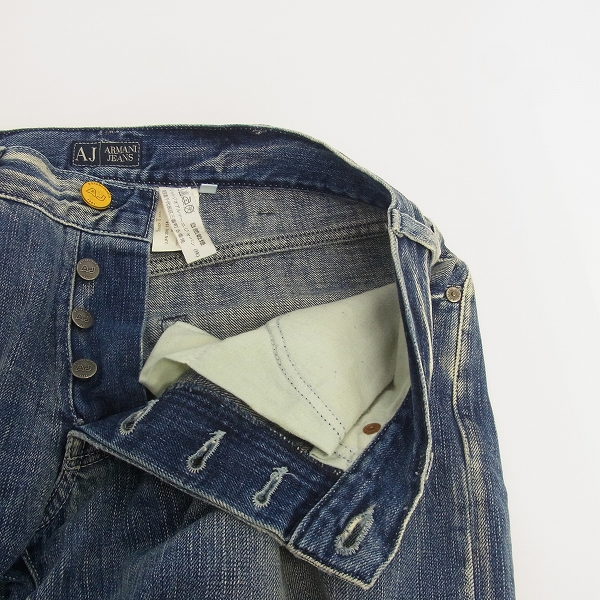実際に弊社で買取させて頂いたARMANI JEANS/アルマーニジーンズ デニムパンツ/W32の画像 7枚目