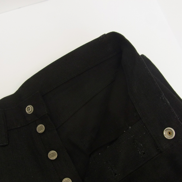 実際に弊社で買取させて頂いた【未使用】RUDE GALLERY/ルードギャラリー Black Rebel　デニムパンツ/W28/L32の画像 5枚目