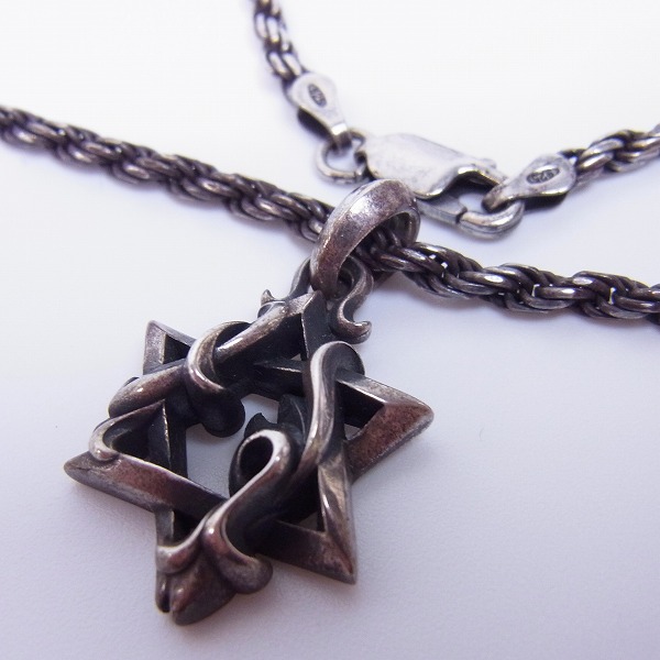 実際に弊社で買取させて頂いたDEAL DESIGN/ディールデザイン ヘックススター ペンダント ネックレス/ラージ