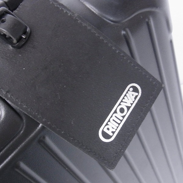 実際に弊社で買取させて頂いたRIMOWA/リモワ サルサ キャビンマルチホイール 4輪ブラック/810.52/35Lの画像 7枚目