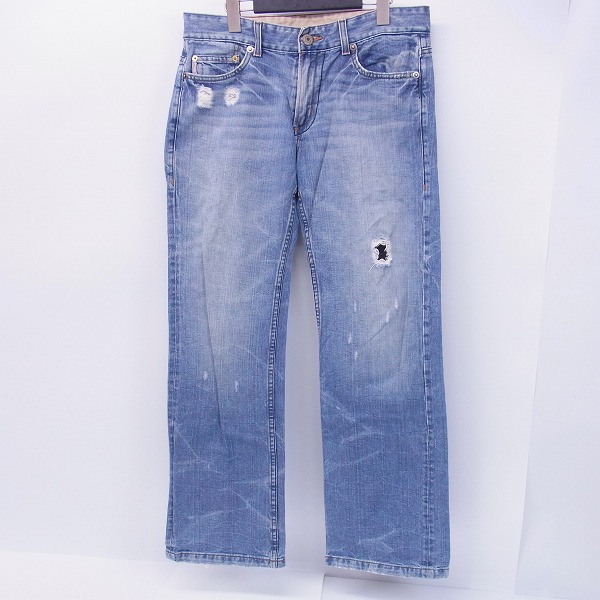 実際に弊社で買取させて頂いたARMANI EXCHANGE/アルマーニエクスチェンジ ダメージ加工デニムパンツ AX259/30