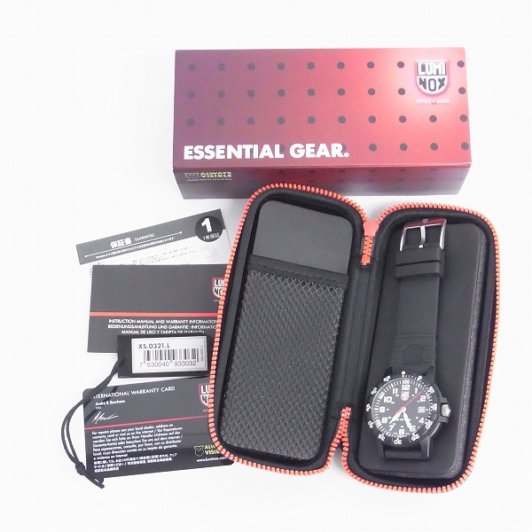 実際に弊社で買取させて頂いたLUMINOX/ルミノックス SEA TURTLE/シータートル SERIES 0320の画像 7枚目