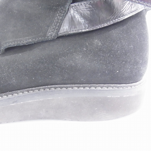 実際に弊社で買取させて頂いたJOHN LAWRENCE SULLIVAN/ジョンローレンスサリバン レザーハイカット/ベルクロ ブーツ/ドレスシューズ 8の画像 7枚目