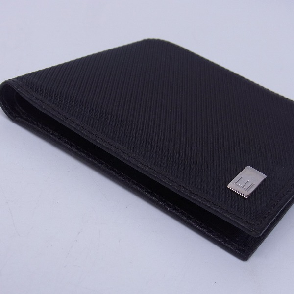 実際に弊社で買取させて頂いたdunhill/ダンヒル 二つ折り財布 ウォレット ブラックの画像 2枚目