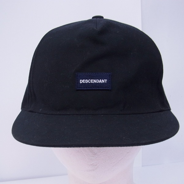 実際に弊社で買取させて頂いたDESCENDANT/ディセンダント BOX GOLF CAP ロゴワッペンキャップ/Fの画像 1枚目