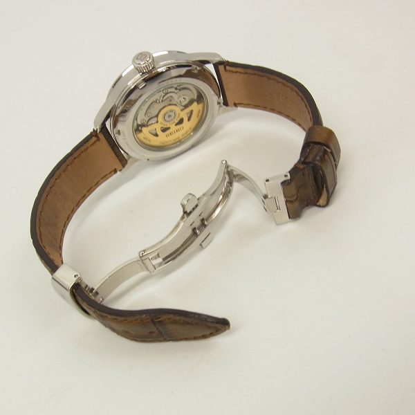 実際に弊社で買取させて頂いたSEIKO/セイコー プレサージュ 腕時計 自動巻き SARY079 4R57-00E0　の画像 3枚目