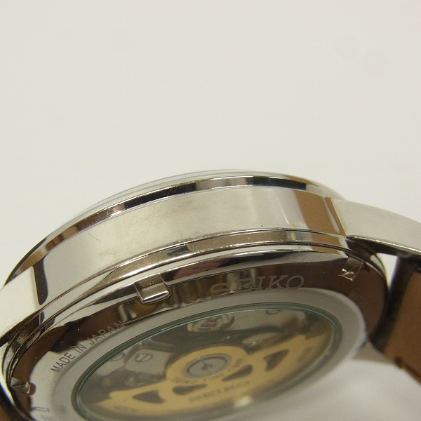 実際に弊社で買取させて頂いたSEIKO/セイコー プレサージュ 腕時計 自動巻き SARY079 4R57-00E0　の画像 6枚目