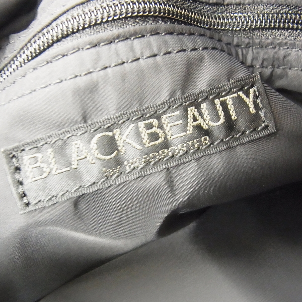 実際に弊社で買取させて頂いたHEAD PORTER/ヘッドポーター BLACK BEAUTY ナイロン ショルダーバッグの画像 4枚目