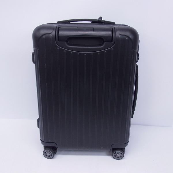 実際に弊社で買取させて頂いたRIMOWA/リモワ サルサ キャビンマルチホイール 4輪ブラック/810.52/35Lの画像 1枚目