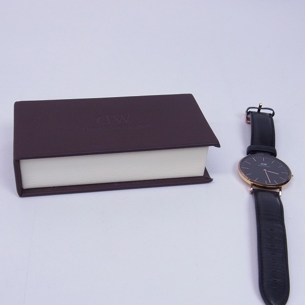 実際に弊社で買取させて頂いたDaniel Wellington/ダニエルウェリントン クラシック クォーツ腕時計 B40R15の画像 7枚目