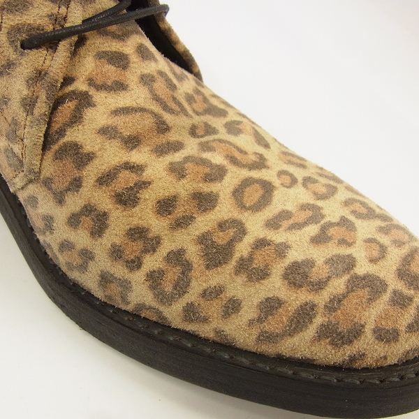 実際に弊社で買取させて頂いたLITHIUM HOMME/リチウムオム レオパード ヒールブーツ/42.5の画像 6枚目