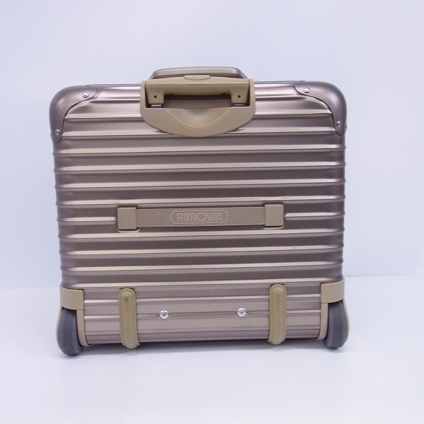 実際に弊社で買取させて頂いたRIMOWA/リモワ TOPAZ/トパーズ ビジネストロリー キャリー/アタッシュ 2輪 の画像 1枚目