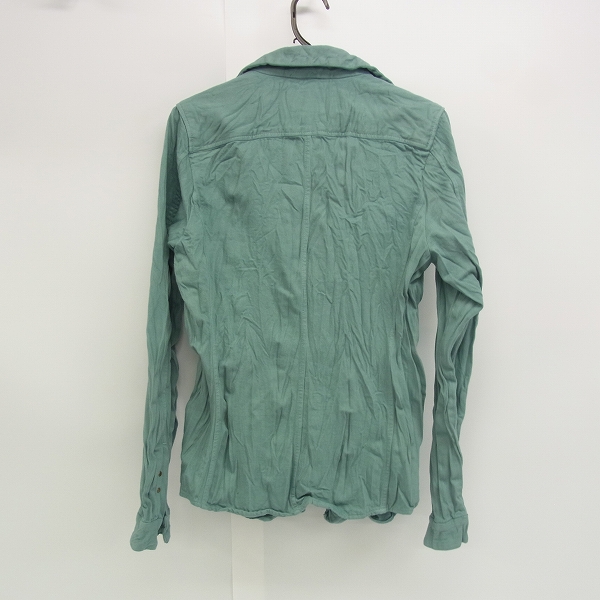 実際に弊社で買取させて頂いたjunhashimoto/ジュンハシモト シワ加工 ホック留め コットンシャツ ライトブルー/2の画像 1枚目