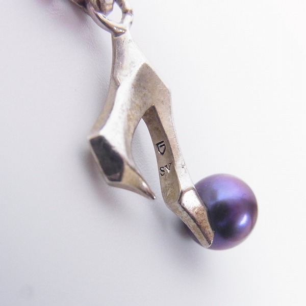 実際に弊社で買取させて頂いたGARNI/ガルニ Beat Pendant-Note/ビートペンダント 音符 ネックレスの画像 2枚目