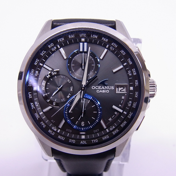 CASIO/カシオ OCEANUS/オシアナス ソーラー電波腕時計 チタン