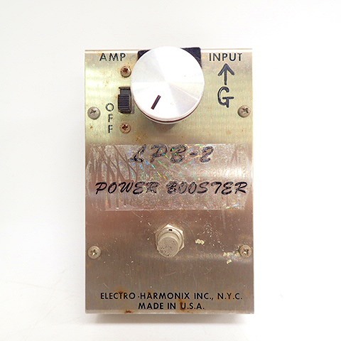 実際に弊社で買取させて頂いた【ジャンク】Electro-Harmonix/エレクトロハーモニックス LPB-2 POWER BOOSTER エフェクター