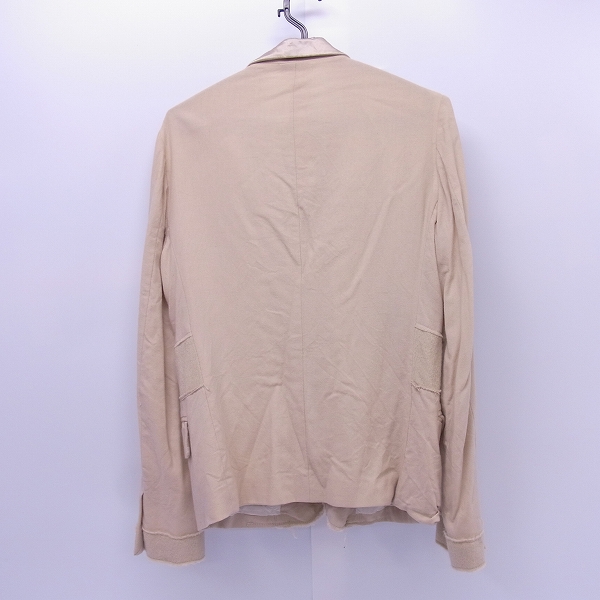 実際に弊社で買取させて頂いたCABANE de ZUCCA/カバンドズッカ 切りっぱなし ジャケット/Sの画像 1枚目