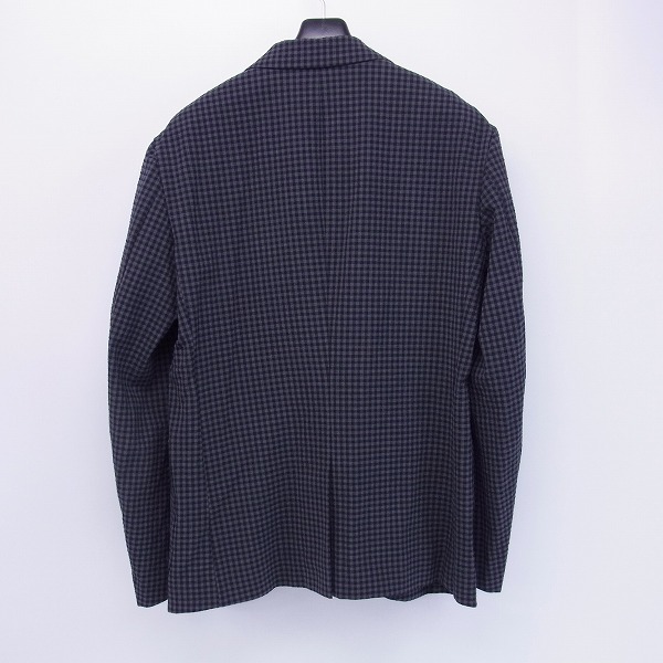 実際に弊社で買取させて頂いたVALLIS by FACTOTUM/ヴァリスバイファクトタム チェック柄 1B テーラードジャケット/46の画像 1枚目