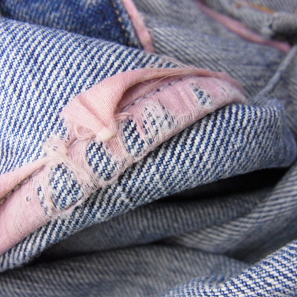 実際に弊社で買取させて頂いたGOLDEN GOOSE DELUXE BRAND/ゴールデン グース デラックス デニムジャケット XSの画像 5枚目