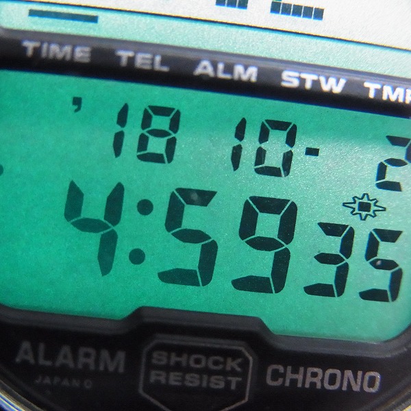 実際に弊社で買取させて頂いた【ジャンク】G-SHOCK/Gショック MR-G ブラックチタン MRG-1Z-1の画像 5枚目