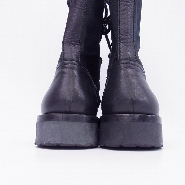 実際に弊社で買取させて頂いたDIESEL BLACK GOLD/ディーゼルブラックゴールド レースアップブーツ 41の画像 1枚目