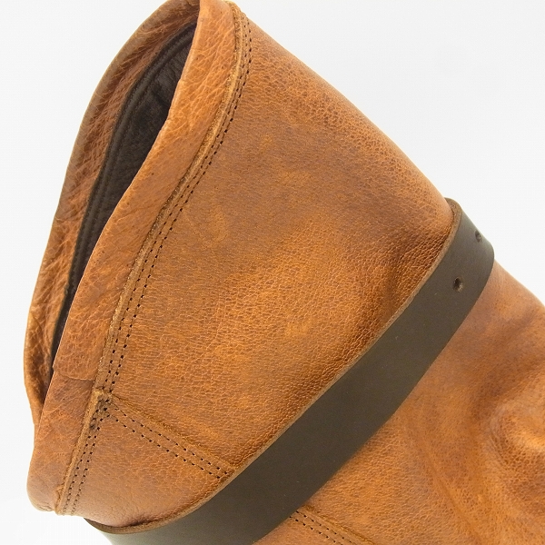 実際に弊社で買取させて頂いたtrippen/トリッペン ボム クオイ レザー ショートブーツ メンズ 42の画像 6枚目