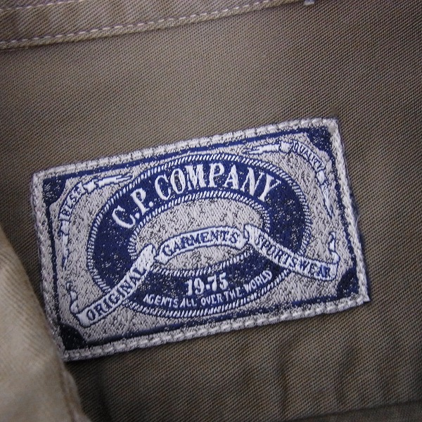 実際に弊社で買取させて頂いたC.P.COMPANY/シーピーカンパニー ボタン シャツ CPU0177/Lの画像 2枚目