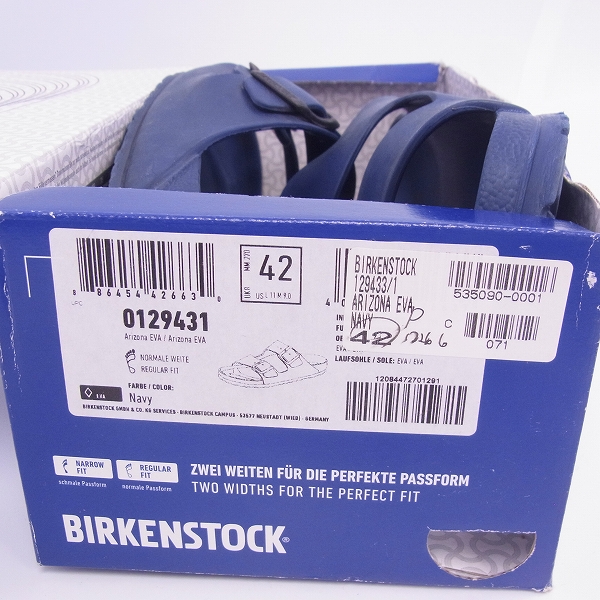 実際に弊社で買取させて頂いたBIRKENSTOCK/ビルケンシュトック ARIZONA EVA/アリゾナエヴァ サンダル 27の画像 9枚目