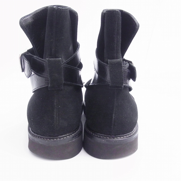 実際に弊社で買取させて頂いたJOHN LAWRENCE SULLIVAN/ジョンローレンスサリバン レザーハイカット/ベルクロ ブーツ/ドレスシューズ 8の画像 1枚目